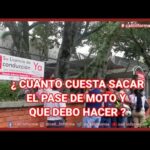 Precio del pase de moto en Colombia: descubre cuánto cuesta